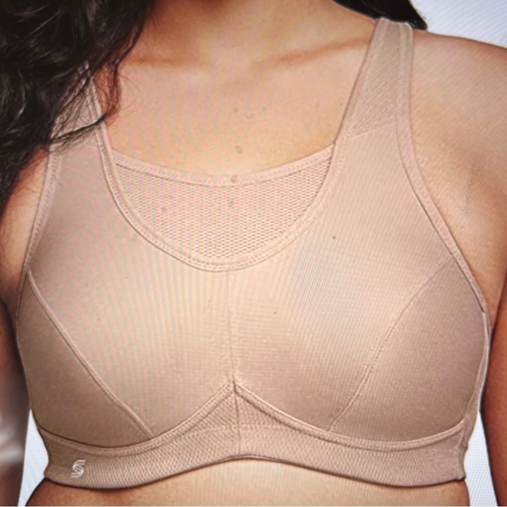 NWT Glamorise full figure no-bounce wireless bra 40G